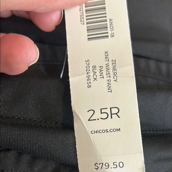 Classic Black Straight Leg Women's Pants - Picture 13 of 13